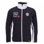 Nautic Fleece Jacket, Charcoal/Pumpkin, 2xl,  Nautic Xprnc Rs65