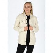 Noelle W Polar Fleece Shirt, Oatmeal, 44, Fleecetröjor
