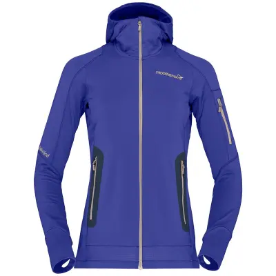 Norrøna Falketind Power Grid Hood W's Royal Blue - S