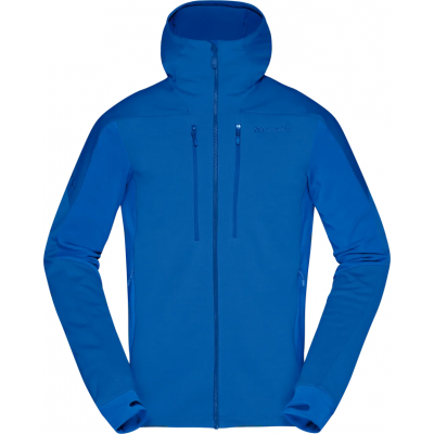 Norrøna Men's Trollveggen Powerstretch Pro Zip Hood Limoges