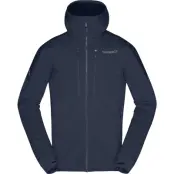 Norrøna Trollveggen Powerstretch Pro Zip Hood M's Indigo Night Blue