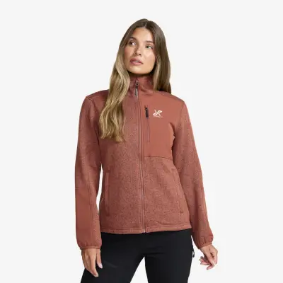 Northbound Fleece Jacket Dam Pink Mahogany, Storlek:3XL