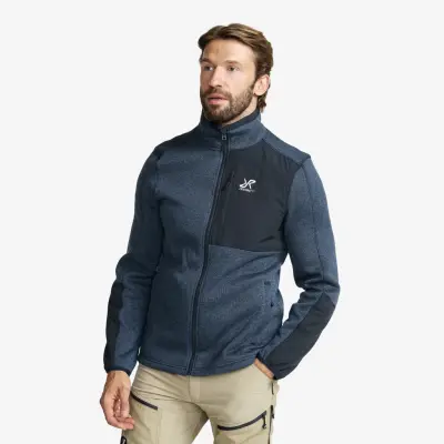 Northbound Fleece Jacket Herr Deep Navy, Storlek:2XL