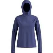Odlo Women's Odlo X-Alp Mid Layer Hoody Skipper Blue
