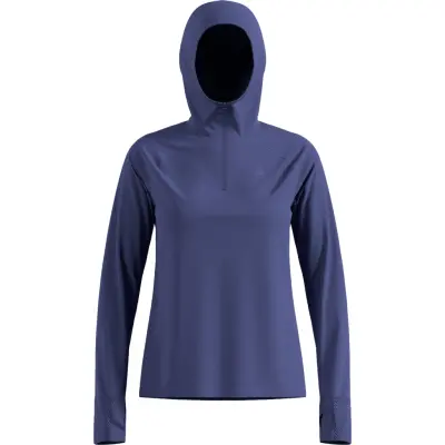 Odlo Women's Odlo X-Alp Mid Layer Hoody Skipper Blue