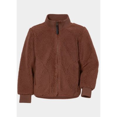 Ohlin Kids Fullzip 5, Earth Brown, 80,  Tröjor
