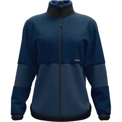 Ortovox Women's Fleece Teddy Jacket Deep Ocean