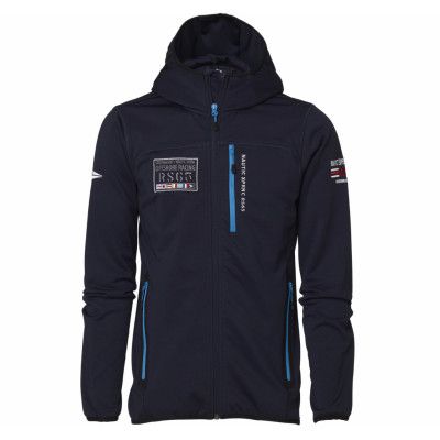 Pacific Hooded Fleece Jacket, Navy/Blue, S,  Nautic Xprnc Rs65