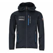 Pacific Hooded Fleece Jacket, Navy/Peak Blue, 2xl,  Tröjor