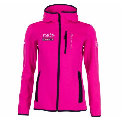 pacific hooded fleece jacket w, fresh pink/navy, 36,  nautic xprnc rs65