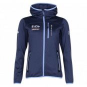 Pacific Hooded Fleece Jacket W, Navy Melange/Lt Blue, 40,  Nautic Xprnc Rs65