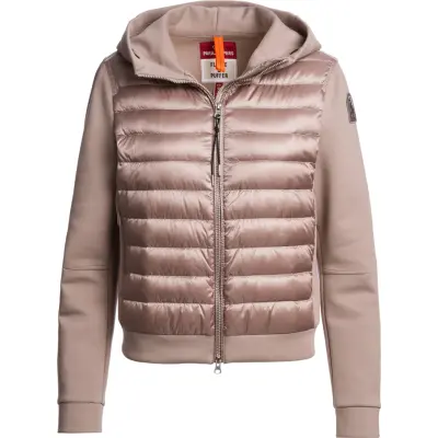 Parajumpers Women's Caelie Hybrid Sweatshirt 2.0 Mauve Grey