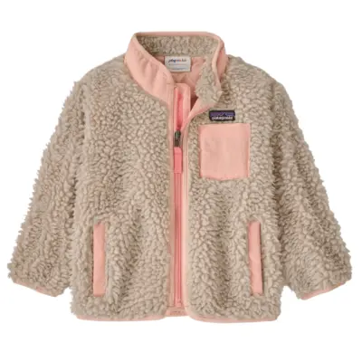 Patagonia Baby Retro-X Jkt Natural W/Sunlit Pink