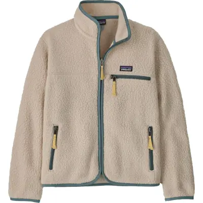 Patagonia Kids' Retro Pile Jacket Dark Natural