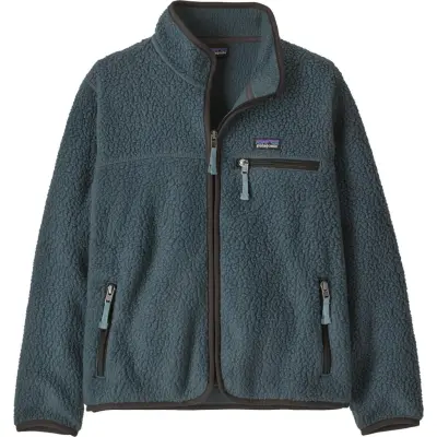 Patagonia Kids' Retro Pile Jacket Summit Blue