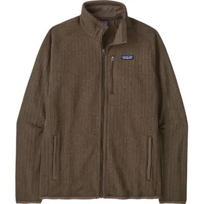 Patagonia Men's Better Sweater Fleece Jacket Marlow Brown Rib Knit