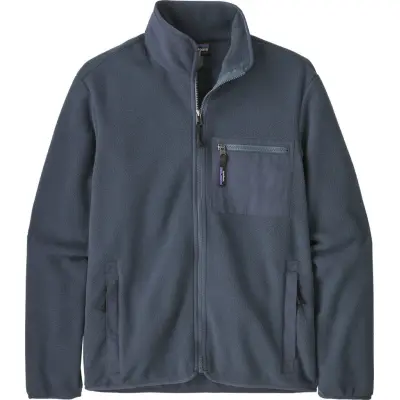 Patagonia Men's Synchilla Jacket Smolder Blue W/Smolder Blue