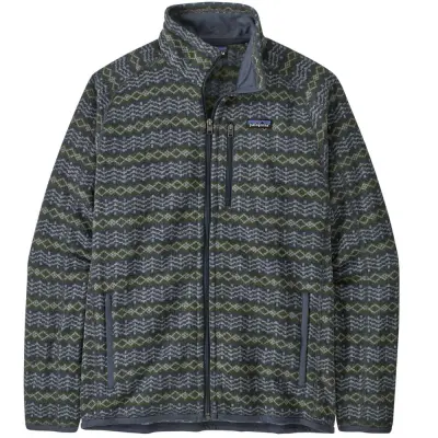 Patagonia M's Better Sweater Jacket Woven Together: Smolder Blue