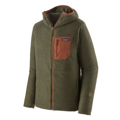 Patagonia M's R1 Air Full-ZipHoody Basin Green