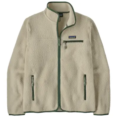 Patagonia M's Retro Pile Jkt Pelican W/Canopy Green
