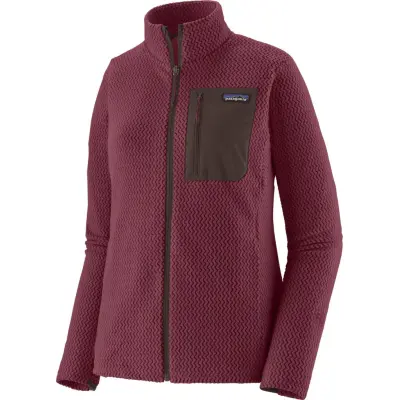 Patagonia Women's R1 Air Fleece Jacket Berry Fig