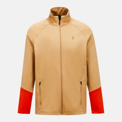 Peak Performance Men's Rider Essentials Midlayer Zip fleecejacka