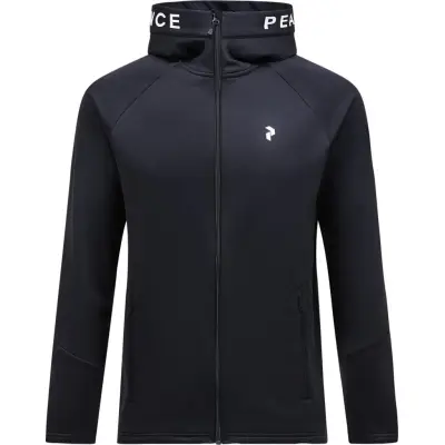 Peak Performance Men's Rider Zip Hood Black/Black