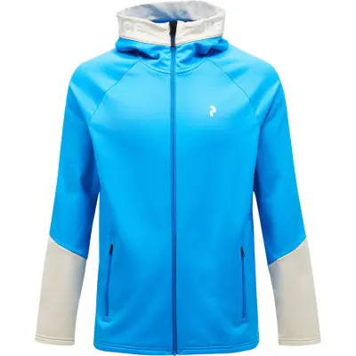 Peak Performance Men's Rider Zip Hood Brilliant Blue/Sand Fog