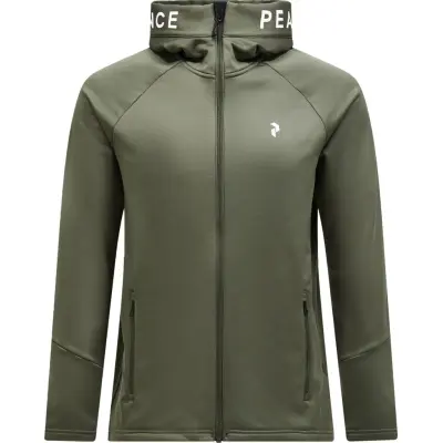 Peak Performance Men's Rider Zip Hood Pine Needle/Pine Needle