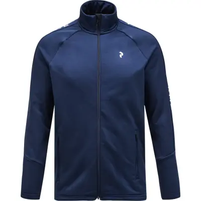 Peak Performance Men's Rider Zip Jacket Blue Shadow/Blue Shadow
