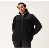 Phoebe Pile Jacket, Black, L, Fleecetröjor