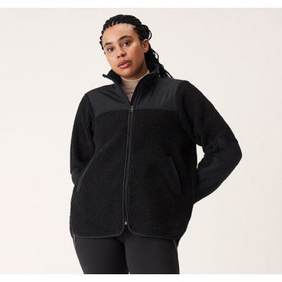 Phoebe Pile Jacket, Black, Xs,  Fleecetröjor