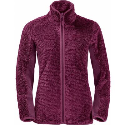 Jack Wolfskin Pine Leaf Jacket Women's Wild Berry Stripes