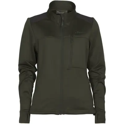 Pinewood Abisko Power Fleece Women Moss Green