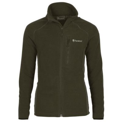 Pinewood Air Vent Fleece JktW Mossgreen