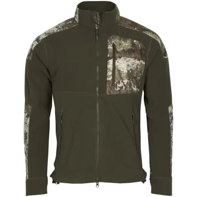 Pinewood M's Småland Hunters Camou Fleece Jacket Hunter Brown/Strata