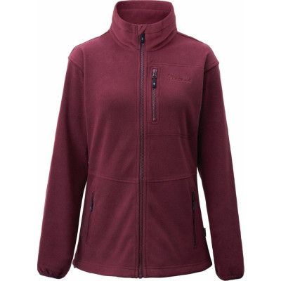 Pinewood Women's Finnveden Fleece Jacket Earth Plum
