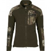 Pinewood Women's Småland Hunters Camou Fleece Jacket H.Brown/Strata