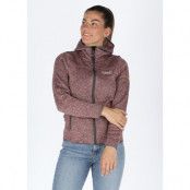 Reykjavik Fleece Hood Jacket 2.0 W, Dusty Rose Melange, 34,  Fleecetröjor