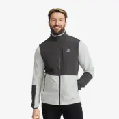 River Hybrid Fleece Herr Limestone Grey, Storlek:4XL