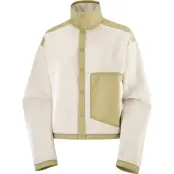 Salomon Women's Chroma Fleece Cardigan Whisper White