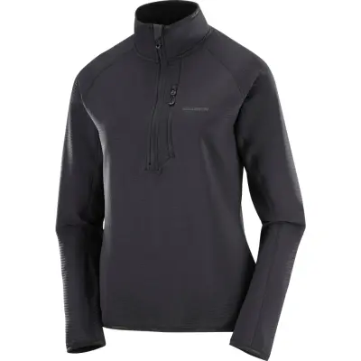 Salomon Women's Essential Lightwarm Half Zip mellanlagers fleecejacka
