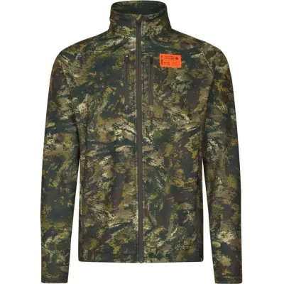 Seeland M's Tidal Camo Fleece Jacket Invis MPC Green