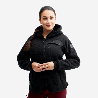 Sherpa Hoodie Dam Caviar, Storlek:XS