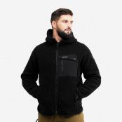 Herr>Tröjor>Fleece&Mellanlager - Sherpa Hoodie - Herr - Caviar, Storlek:3XL
