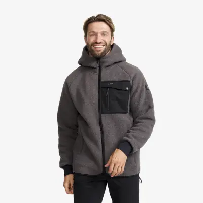Sherpa Hoodie Herr Magnet, Storlek:S