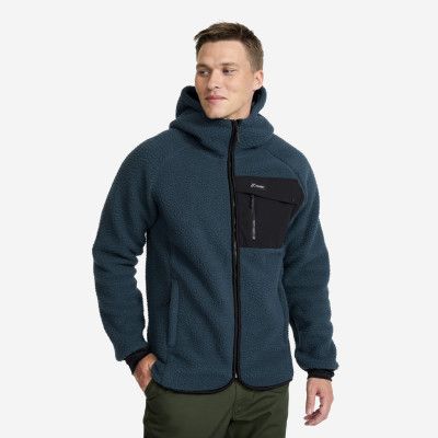 Sherpa Hoodie Herr Moonlit Ocean, Storlek:XS