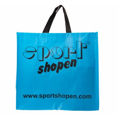 Shopping Bag Large, Sea Blue/Black, Onesize,  Handväskor