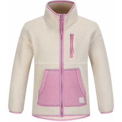 Skogstad Kids' Rago Pile Fleece Jakke White Sand