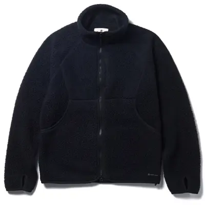 Snow Peak Thermal Boa Fleece Jacket Black